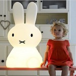 Rabbit/Bear Night Light Led Lamp Dimmable for Baby Children Kids Gift Animal Cartoon Decorative Bedside Bedroom Living Room