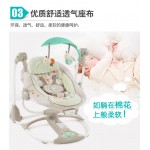 Fashion Big Space Electric Baby Crib/ Infant Rocker, 67*42 cm, 6 KG Plus Mosquito Net, Baby Swing Bed Baby Cradle