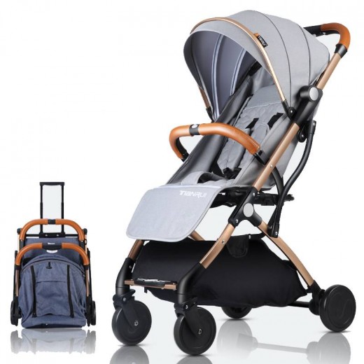 Baby Stroller Plane Lightweight Portable Travelling Pram Children Pushchair